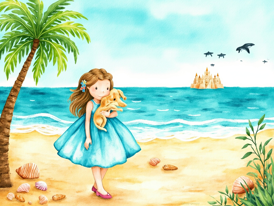 Find Luna at the Beach cover
