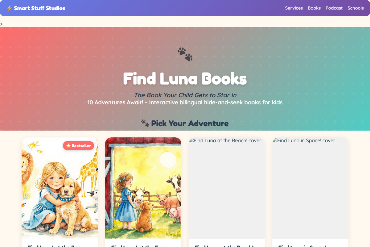 Find Luna Books