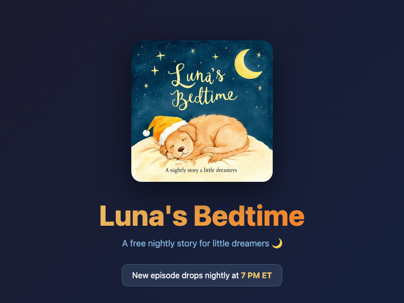 Luna's Bedtime Podcast